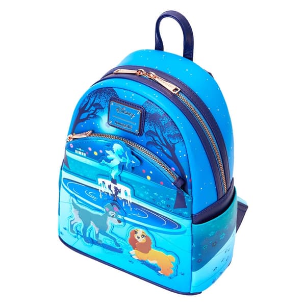 Loungefly Disney The Lady and the Tramp 70th Anniversary backpack 26cm