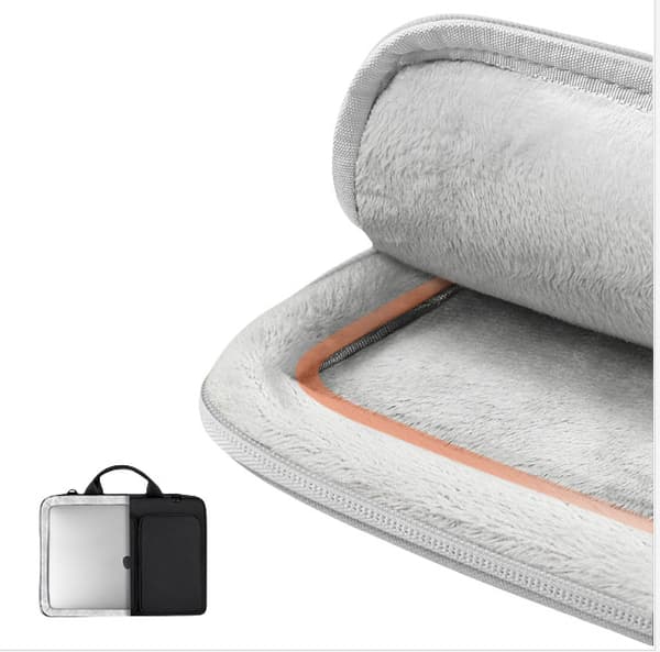 INF Snygg grå laptopväska i Oxford-tyg för 13" MacBook