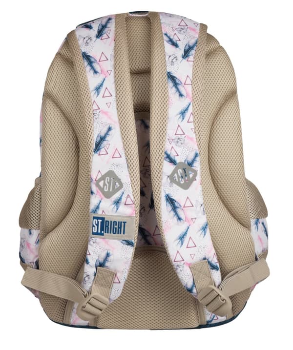Ryggsäck 2-fack Boho Feathers BP47 St.Right Majewski