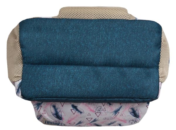 Ryggsäck 2-fack Boho Feathers BP47 St.Right Majewski