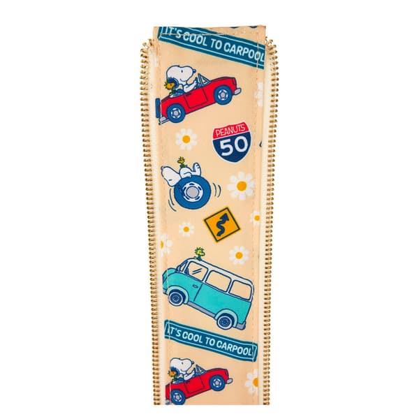 Loungefly Peanuts Road Tri Bus shoulder bag