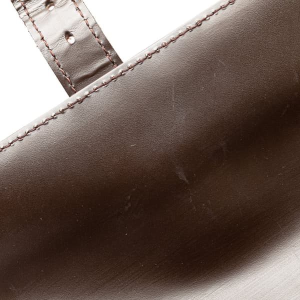Pre-owned Louis Vuitton Damier Ebene Soho Brown