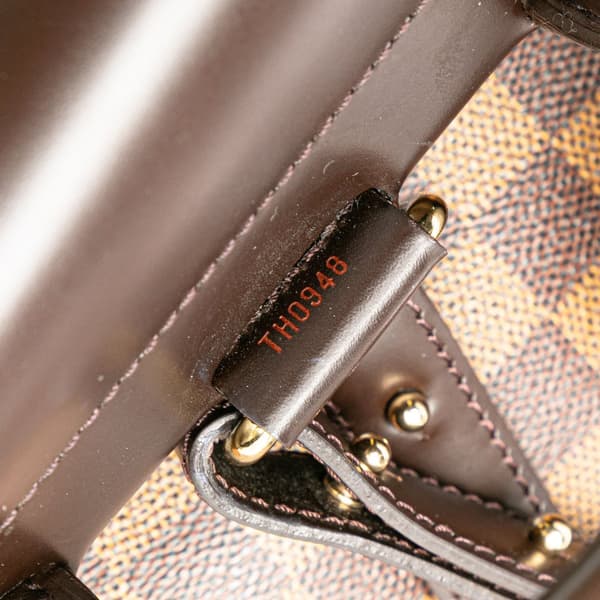 Pre-owned Louis Vuitton Damier Ebene Soho Brown
