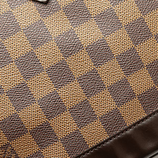 Pre-owned Louis Vuitton Damier Ebene Soho Brown