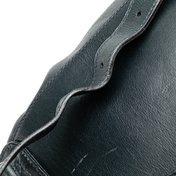 Pre-owned Gucci Leather Bamboo Backpack Black