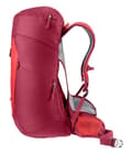 Miniatyrbild 3 av 6: Ryggsäck för vandring - deuter - AC Lite Ryggsäck 30 - Röd - 30L - Ergonomisk och lätt