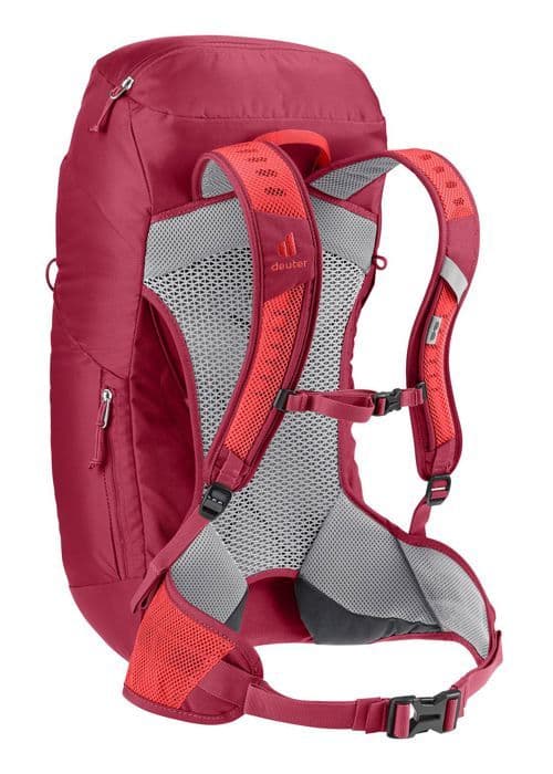Ryggsäck för vandring - deuter - AC Lite Ryggsäck 30 - Röd - 30L - Ergonomisk och lätt