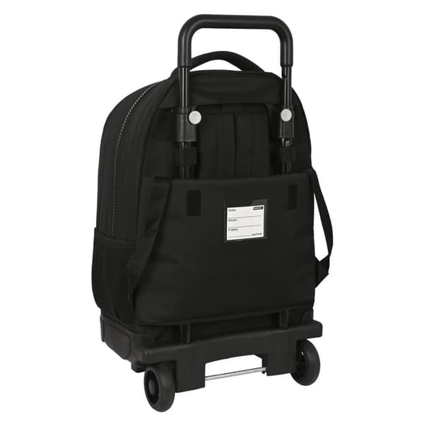 Skolväska med hjul Paul Frank Campers Svart 33 X 45 X 22 cm