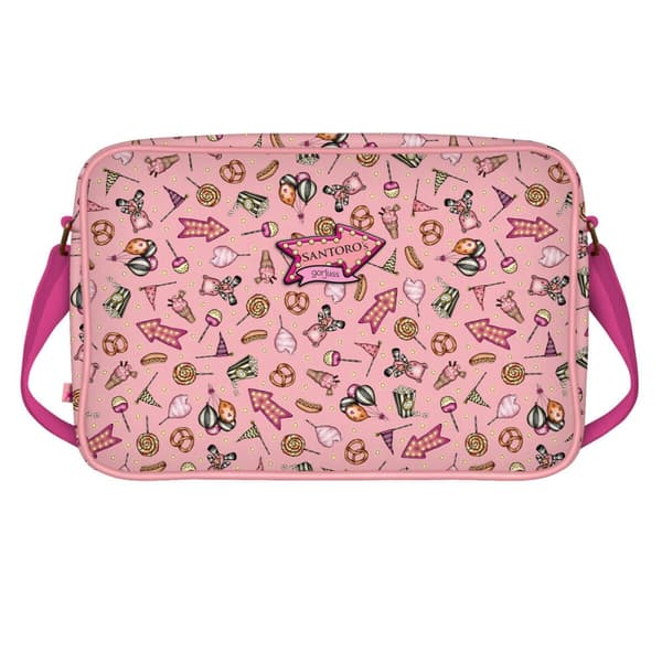 Skolväska Gorjuss Carousel Lax (35 x 26.5 x 10.5 cm)