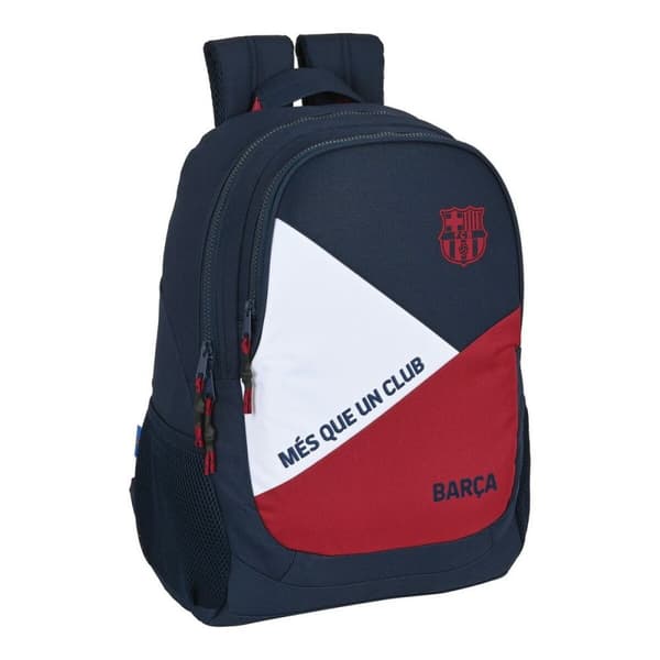 Skolryggsäck F.C. Barcelona Blå Rödbrun (32 x 44 x 16 cm)