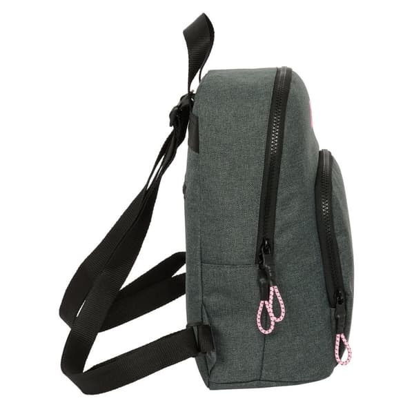 Ryggsäck Kappa Silver pink Mini Grå 25 x 30 x 13 cm