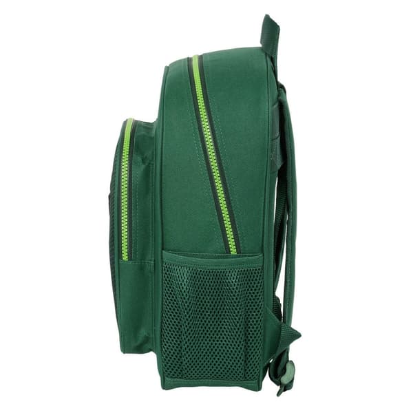 Skolryggsäck Real Betis Balompié Grön 28 x 34 x 10 cm