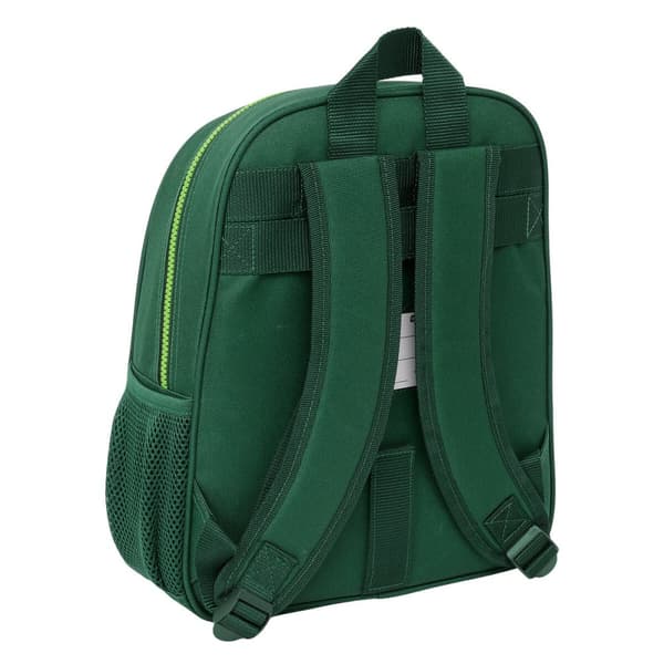 Skolryggsäck Real Betis Balompié Grön 28 x 34 x 10 cm