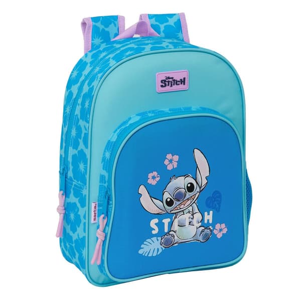 Skolryggsäck Lilo & Stitch Hawaii Blå 26 x 34 x 11 cm