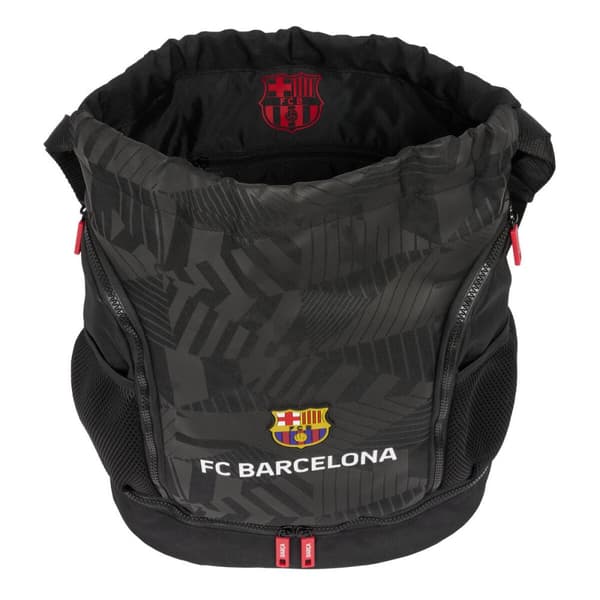 Skopåse med remmar F.C. Barcelona Black Svart 35 x 40 x 1 cm
