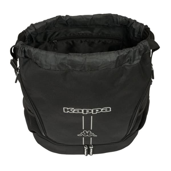 Skopåse med remmar Kappa Dark Svart 35 x 40 x 1 cm