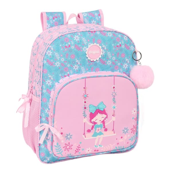 Skolryggsäck Glow Lab Swing Multicolour 32 x 38 x 12 cm