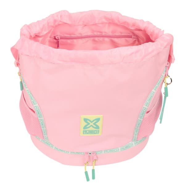 Skopåse med remmar Munich Candy Rosa 35 x 40 x 1 cm