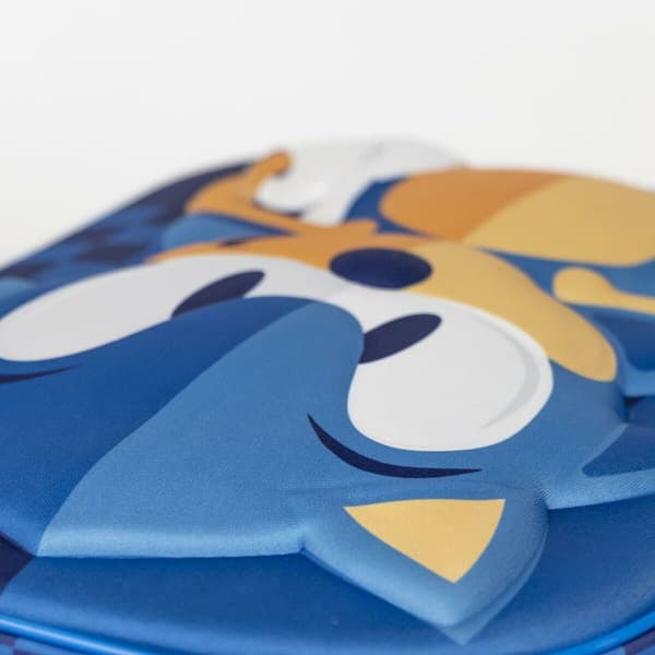 Skolryggsäck 3D med hjul Sonic