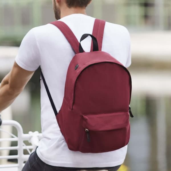 Ryggsäck i Lättviktsmaterial | Vuxen-Ryggsäck Stitch Svart Vux