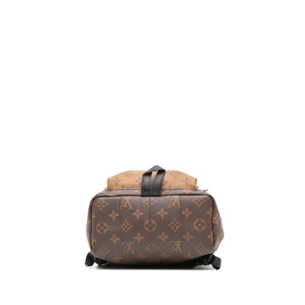 Pre-owned Louis Vuitton Monogram Reverse Palm Springs PM Brown