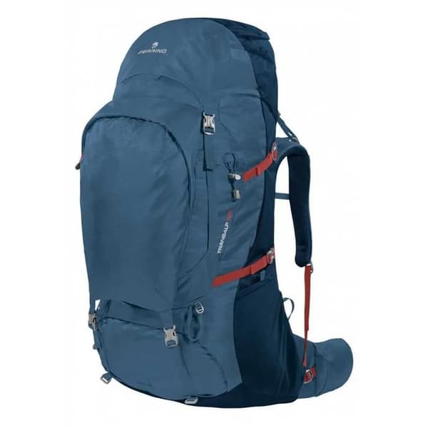 Trekking ryggsäck - Ferrino - Transalp 100 - Ultra slitstark - 100L - Blå/Orange