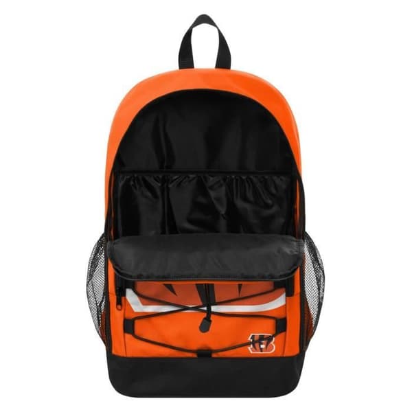 Ryggsäck - FOCO - Cincinnati Bengals - 100% polyester - 45x35x15 cm - 25L förvaring