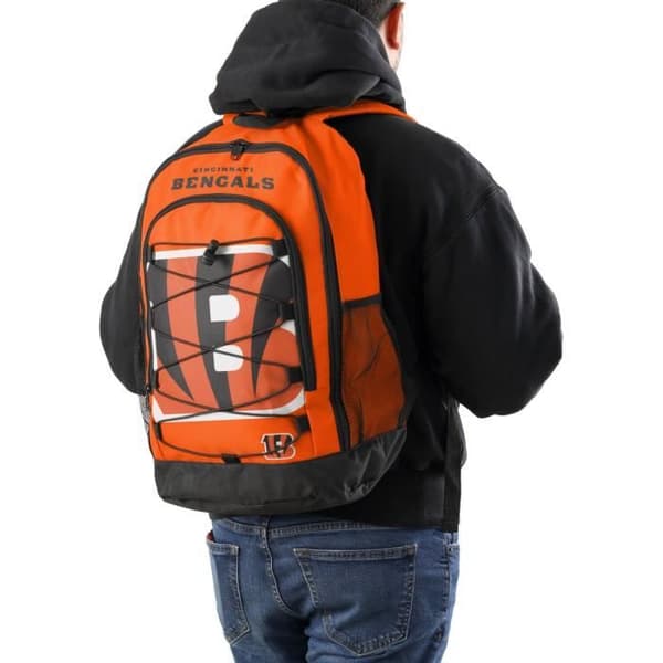 Ryggsäck - FOCO - Cincinnati Bengals - 100% polyester - 45x35x15 cm - 25L förvaring