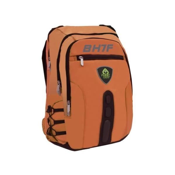 KeepOut BK7F, konstläder, nylon, svart, orange, monoton, unisex, 39,6 cm (15,6"), framficka, sidficka