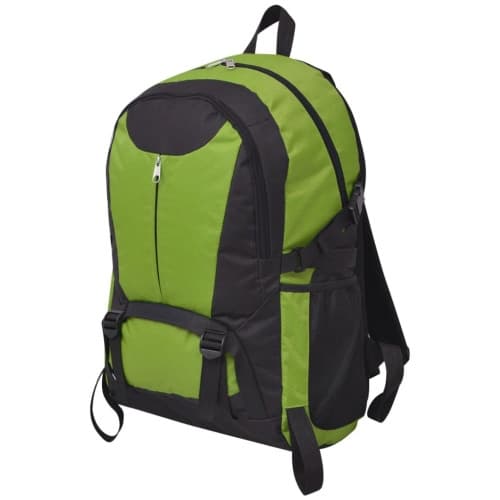 Vandringsryggsäck 40 L svart och grön