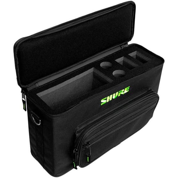 Transportväska - Shure - SH-WRLSSCARRYBAG-2 - Nylon 600D - Vadderad - För 2 HF-system