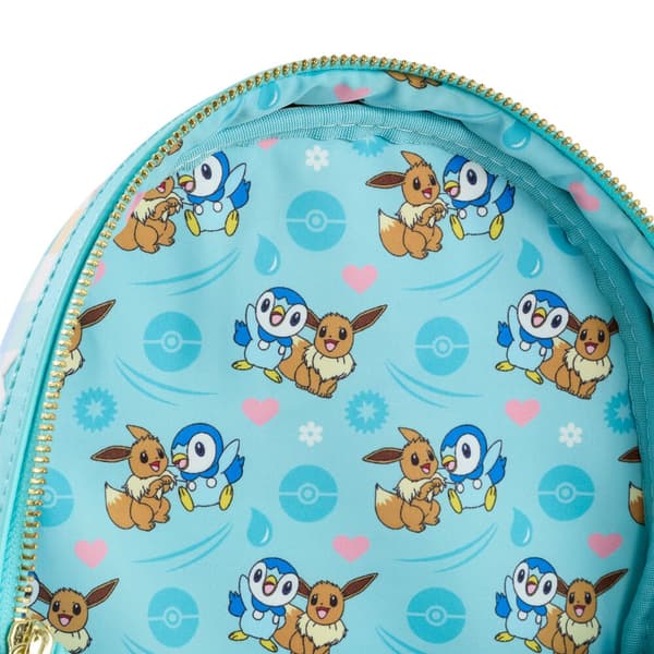 Loungefly Pokemon Piplup and Eevee Friends backpack