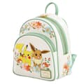 Miniatyrbillede 2 af 4: Loungefly Pokemon Pikachu & Eevee Floral backpack