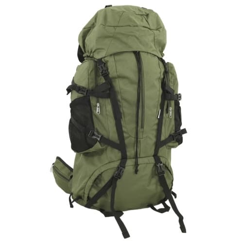 Vandringsryggsäck armégrön 100 L oxford-tyg