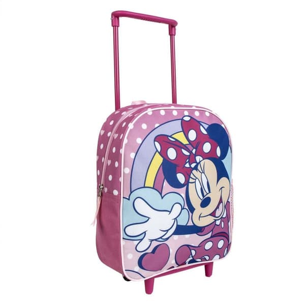 Skolväska med hjul Minnie Mouse