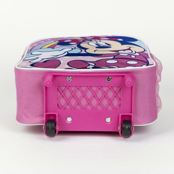 Skolväska med hjul Minnie Mouse