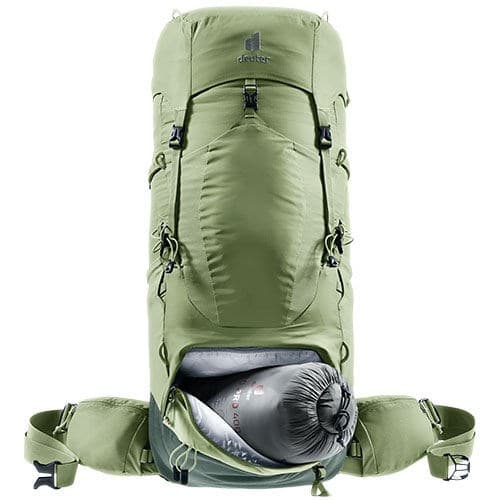 Deuter Aircontact Lite 45 + 10 SL Grove-Ivy vaellusreppu