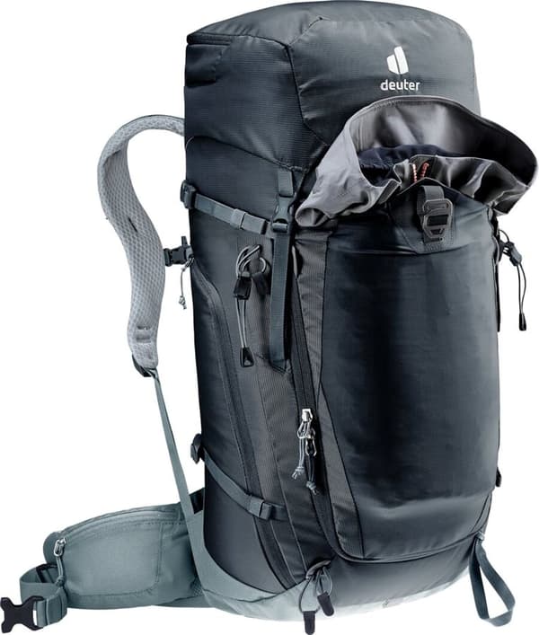 DEUTER Trail Pro 36 vandrerygsæk i sort skifer
