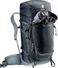 Miniatyrbillede 9 af 10: DEUTER Trail Pro 36 vandrerygsæk i sort skifer