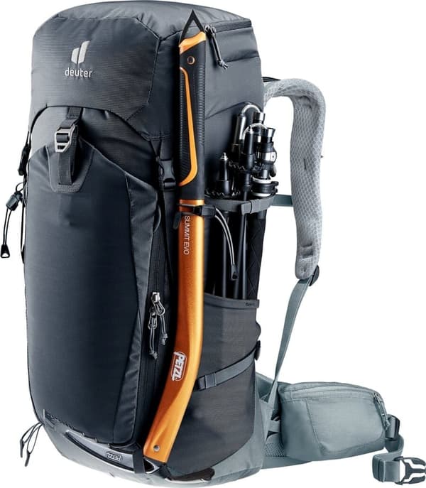 DEUTER Trail Pro 36 vandrerygsæk i sort skifer