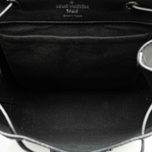 Pre-owned Louis Vuitton Taurillon Lockme Backpack Black