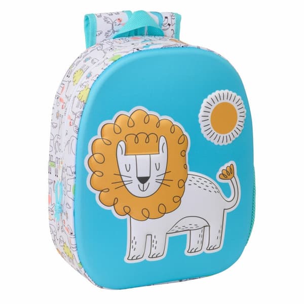 Skoletaske Safta 27 x 33 x 10 cm