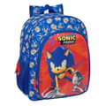Miniatyrbillede 1 af 3: Skoletaske Sonic Prime Blå 32 x 38 x 12 cm