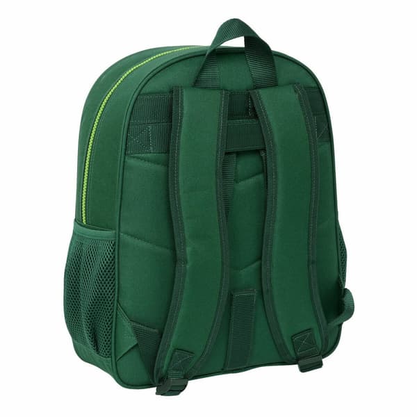 Skoletaske Real Betis Balompié Grøn 32 x 38 x 12 cm