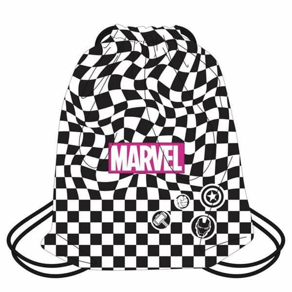 Skoletaske Marvel Sort 30 x 39 cm