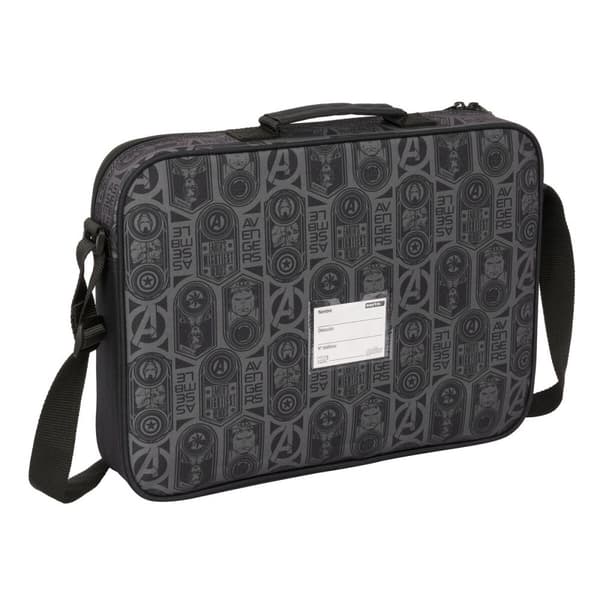 Skole skoletaske The Avengers Vendetta Sort 38 x 28 x 6 cm