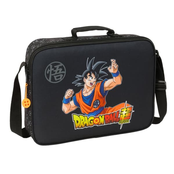 Skole skoletaske Dragon Ball Combat Sort 38 x 28 x 6 cm