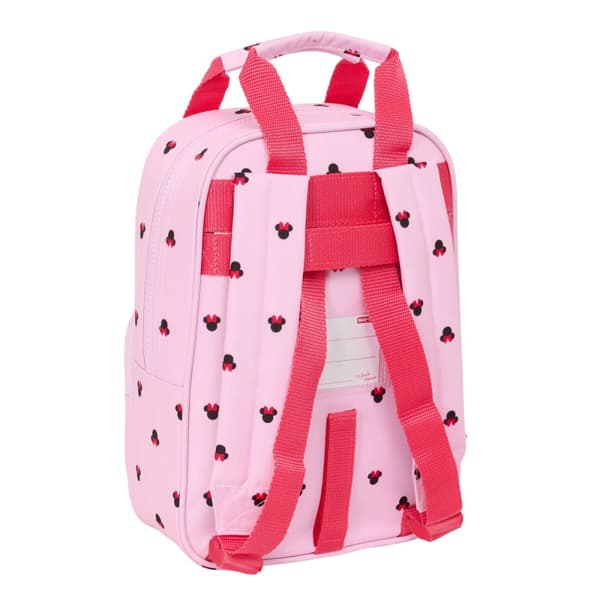 Skoletaske Minnie Mouse Naive Pink 20 x 28 x 8 cm