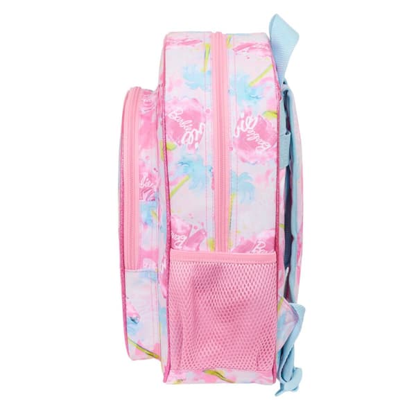 Skoletaske Barbie Painterly Pink Himmelblå 26 x 34 x 11 cm