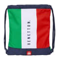 Miniatyrbillede 1 af 4: Rygsæk med Snore Benetton Flag Marineblå 35 x 40 x 1 cm